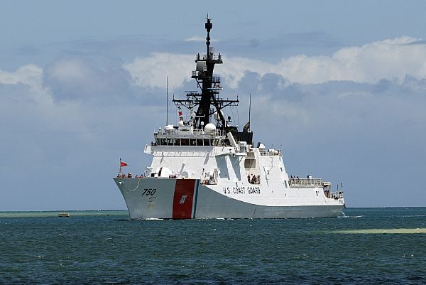 Chiến hạm của lực lượng bảo vệ bờ biển Mỹ USCGC Bertholf (WMSL 750)